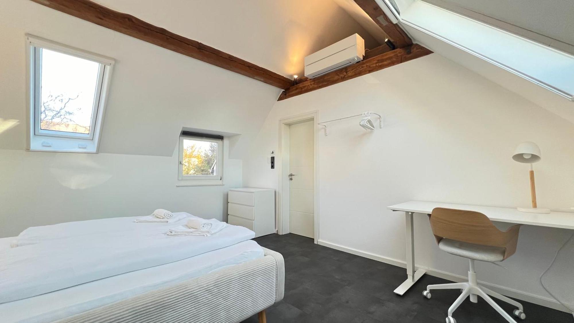 Ludwigshome - Zentrale Lage, Luxusbad, Workspace, Klima 루드빅스부르크 외부 사진